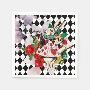 Vintage Alice in Wonderland Napkins