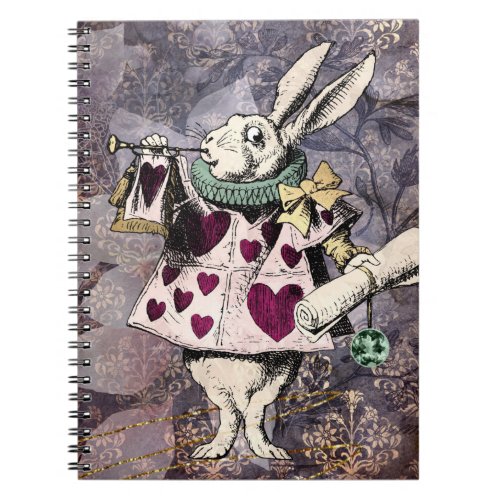 Vintage Alice in Wonderland  Notebook