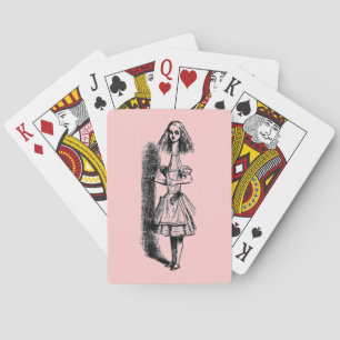 Vintage Alice in Wonderland Poker Cards
