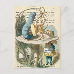 Vintage Alice in Wonderland  Postcard