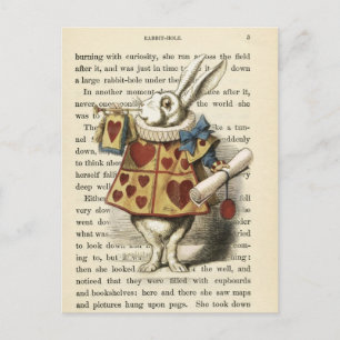 Vintage Alice in Wonderland Postcard