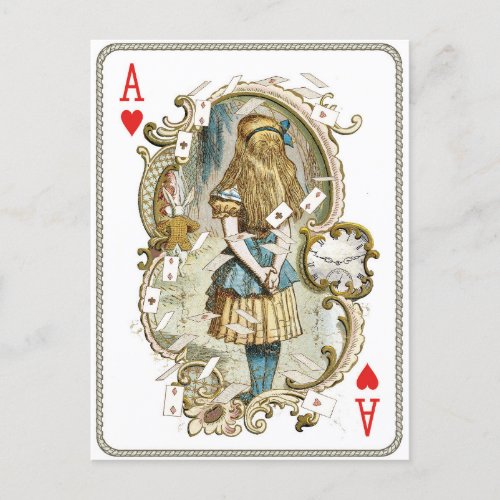 Vintage Alice in Wonderland Postcard