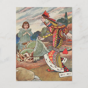 Vintage Alice in Wonderland  Postcard