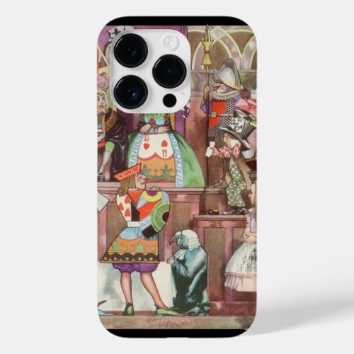 Vintage Alice in Wonderland Queen of Hearts Case_Mate iPhone 14 Pro Case