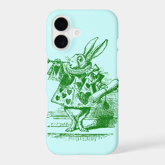 Vintage Alice in Wonderland Rabbit iPhone 17 Case