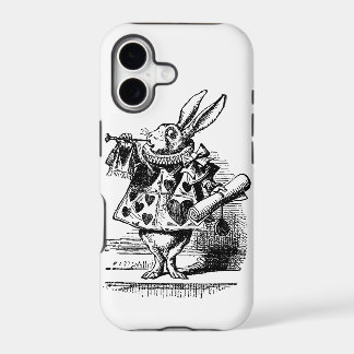 Vintage Alice in Wonderland Rabbit iPhone 17 Case