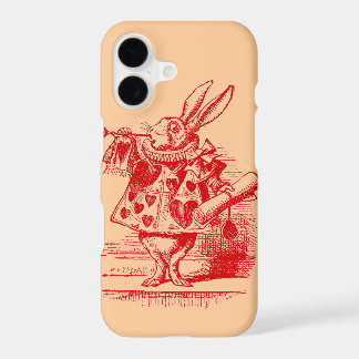 Vintage Alice in Wonderland Rabbit iPhone 17 Case