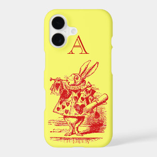 Vintage Alice in Wonderland Rabbit iPhone 17 Case