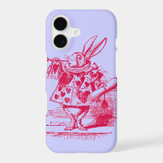 Vintage Alice in Wonderland Rabbit iPhone 17 Case