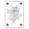 Vintage Alice in Wonderland Rabbit Playing Card