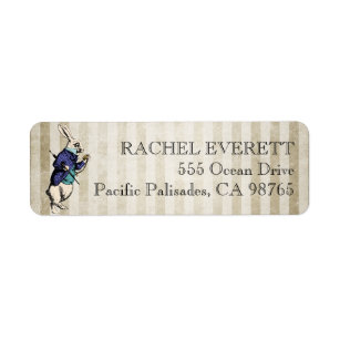 Alice In Wonderland Return Address Labels | Zazzle
