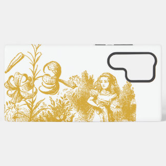 Vintage Alice in Wonderland Samsung Galaxy S22 Ultra Case