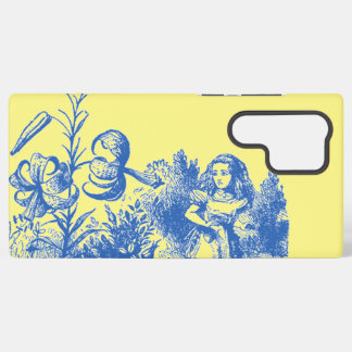 Vintage Alice in Wonderland Samsung Galaxy S22 Ultra Case