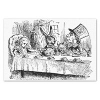 Vintage Alice in Wonderland, Tea Party Scene