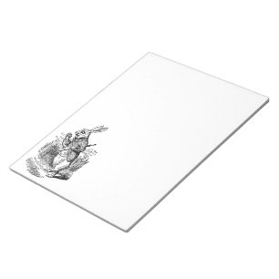 Vintage Alice in Wonderland the White Rabbit Watch Notepad
