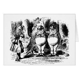 Vintage Alice in Wonderland, Tweedledum Tweedledee