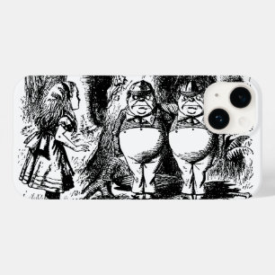 Vintage Alice in Wonderland, Tweedledum Tweedledee Case-Mate iPhone 14 Case