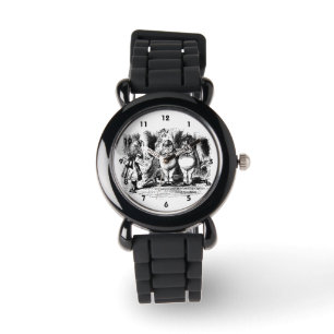 Vintage Alice in Wonderland, Tweedledum Tweedledee Watch