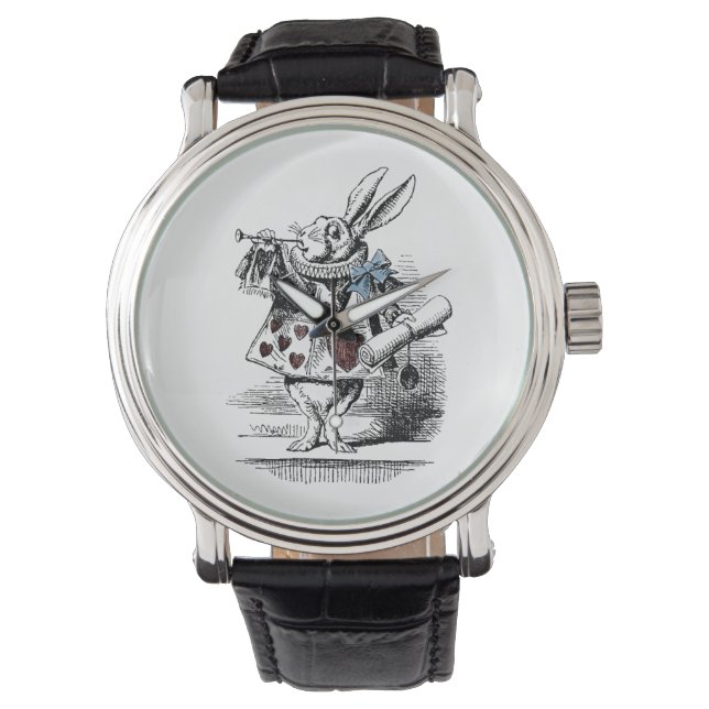 Vintage Alice in Wonderland White Rabbit Watch (Front)
