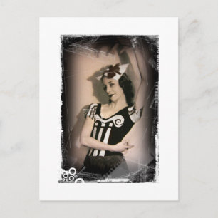 Vintage Alice inn Wonderland Ballet Postcard