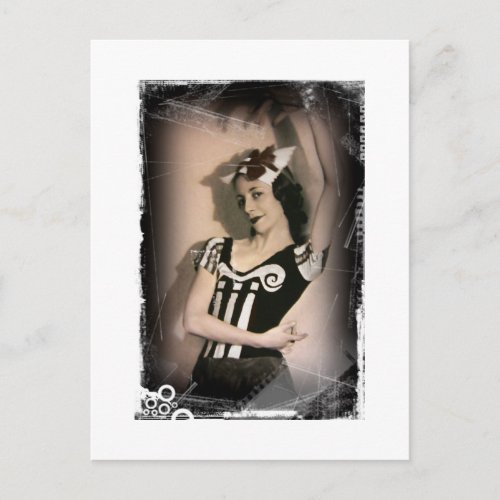 Vintage Alice inn Wonderland Ballet Postcard