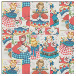 Vintage Alice / Red Riding Hood / Goldilocks Fabric
