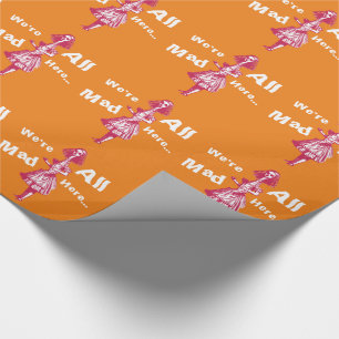 Vintage Alice Stretched in Wonderland Wrapping Paper