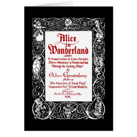 Vintage Alice Title Cards (Front)