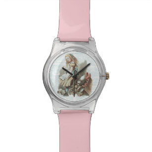 オリジナルブランド We Are All Mad Here Fantastic Alice In Wonderland Surreal Falling Numbers Symbolic Art 40 Mm Wrist Watch 並行輸入品 本物格安 Shindustrialneeds Com
