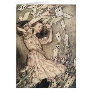 Vintage Alices Adventures in Wonderland by Rackham Cards