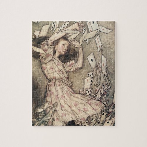 Vintage Alices Adventures in Wonderland by Rackham Jigsaw Puzzle