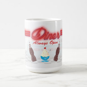 Vintage All American Diner Coffee Mug