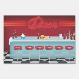 Vintage All American Diner Sign