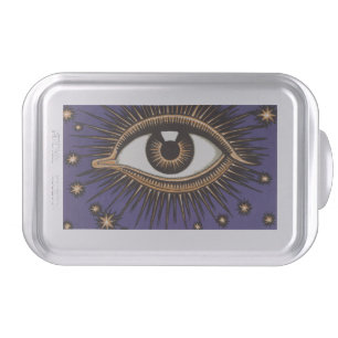 Vintage All Seeing Eye Mystic Celestial Art Cake Pan