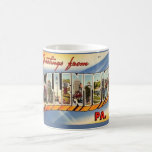 Vintage Allentown PA Mug<br><div class="desc">An old colorful  postcard greeting from Allentown,  Pennsylvania.</div>