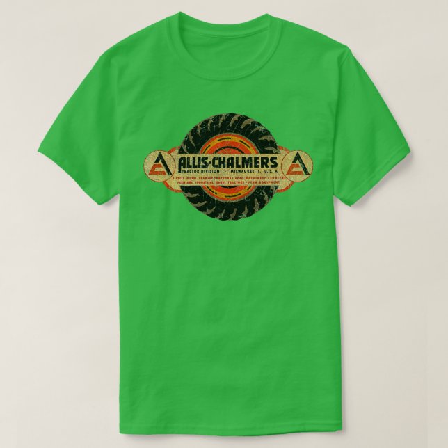 Vintage Allis Chalmers  T-Shirt (Design Front)