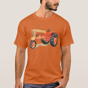 Vintage Allis Chalmers WD45 Tractor - print T-Shirt