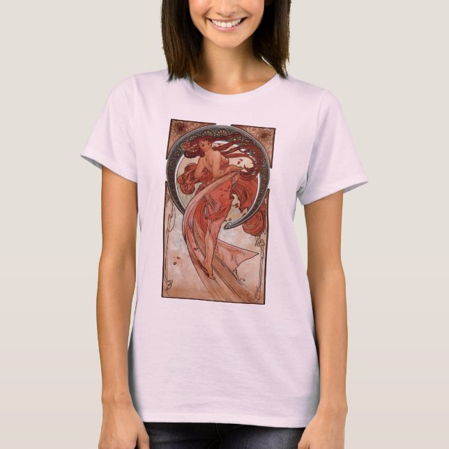 Vintage Alphones Mucha  Dance T-Shirt (Front)
