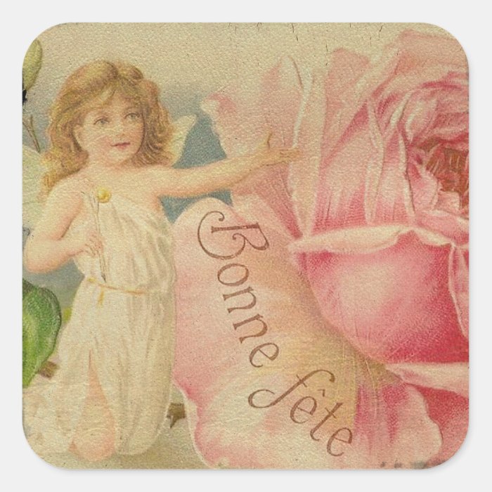 vintage altered art stickers