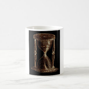 Vintage Altered Light Steampunk Alchemy Hourglass Coffee Mug