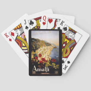 Vintage Amalfi Italy playing cards