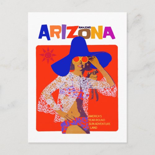 Vintage Amazing Arizona Travel Postcard