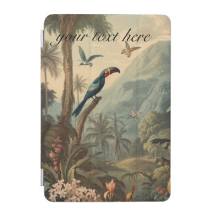 Vintage Amazonian Toucan & Misty Mountain Botany iPad Mini Cover