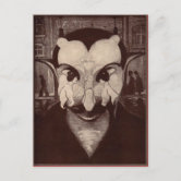 Vintage Victorian Devil Postcard | Zazzle