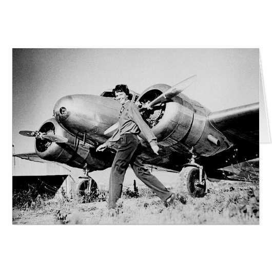 Vintage Amelia Earhart  Photo (Front Horizontal)