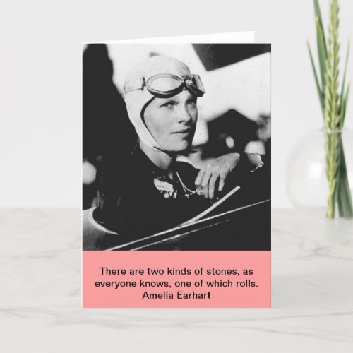 Vintage Amelia Earhart Photo Card