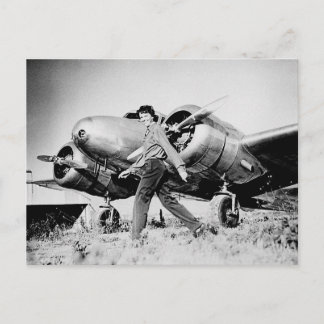 Vintage Amelia Earhart Photo Postcard