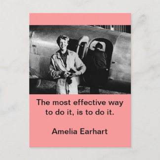 Vintage Amelia Earhart Photo Postcard