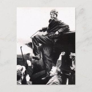 Vintage Amelia Earhart Photo Postcard
