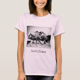 Vintage Amelia Earhart Photo T-Shirt